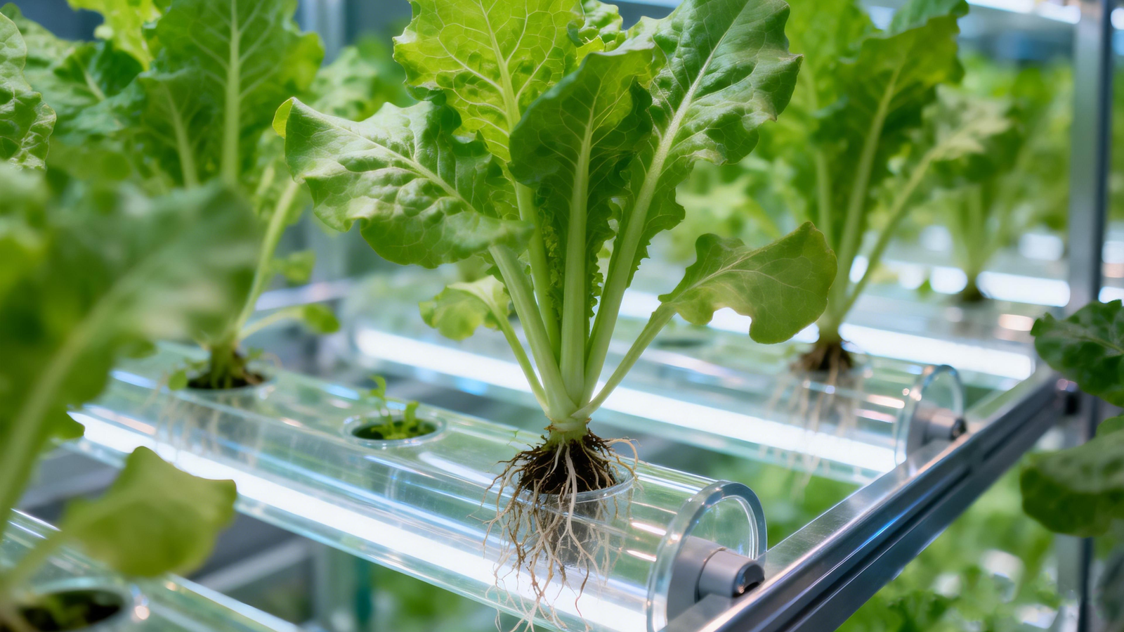 What can you grow in ahydroponic tower Leafy green vegetables growing vertically in a hydroponic tower system