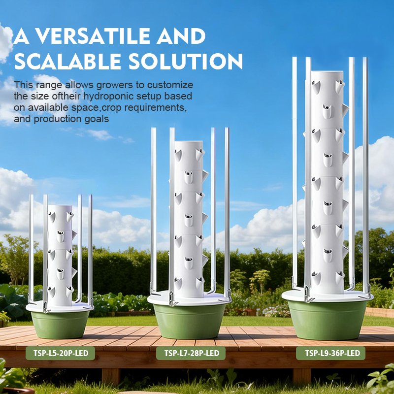 SPRINGS FAITH Hydroponic Tower with Grow Light (Model TSP-L5-LED) - 图片 10