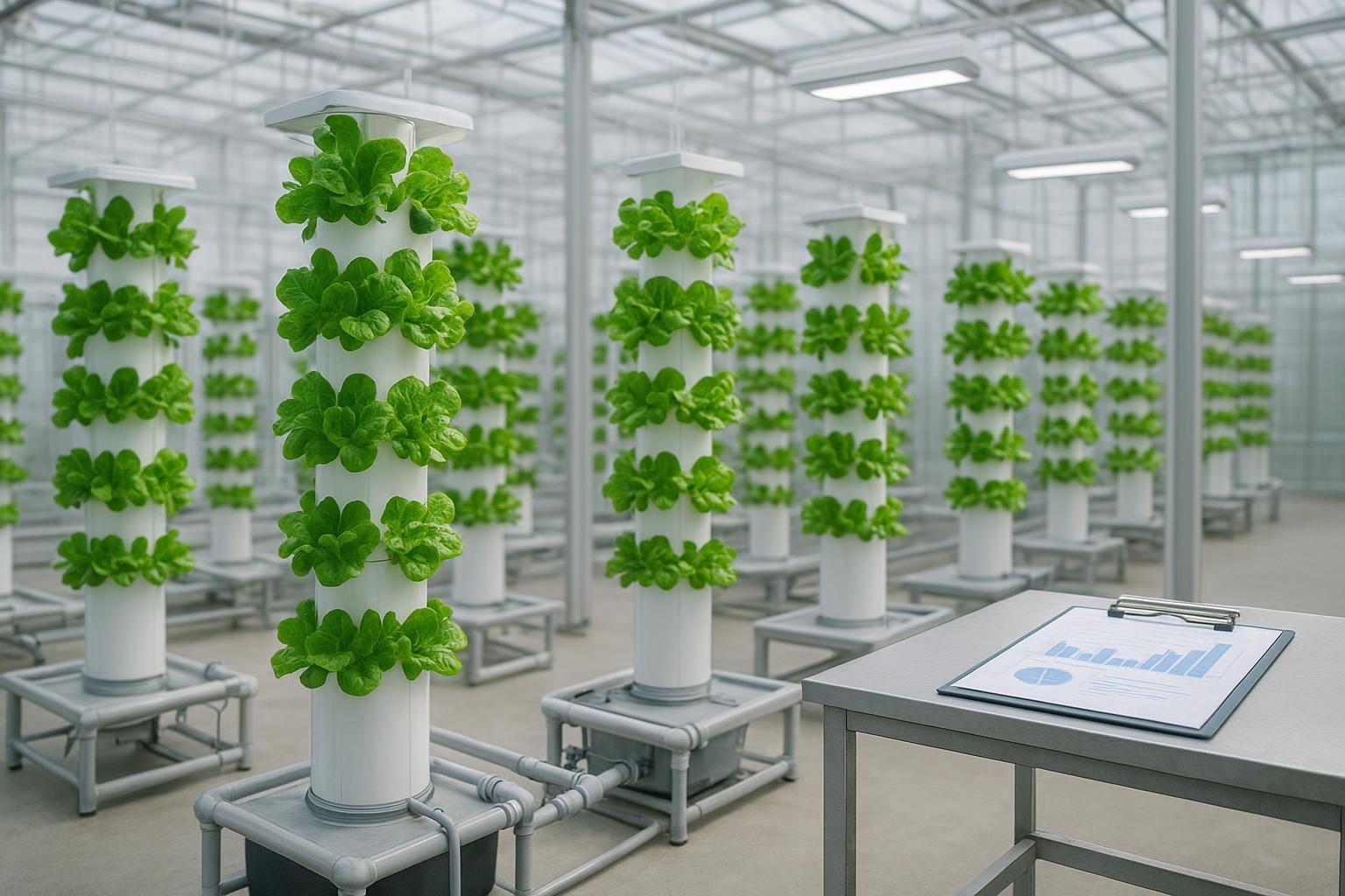 Building a hydroponic tower